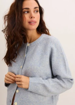The Cozy Waffle Cardigan