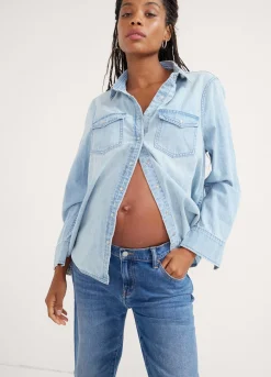The Denim Maternity Shirt