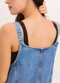 The Drapey Denim Nora Jumpsuit
