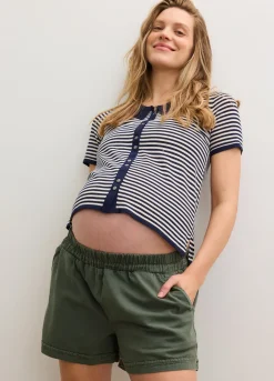 The Drapey Denim Short