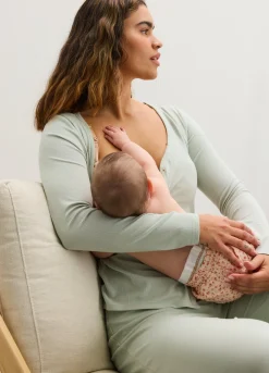 The Softest Rib Nursing Cardigan
