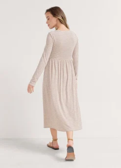 The Softest Rib Nursing Dress