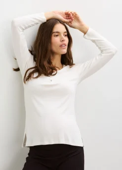 The Softest Rib Nursing Henley